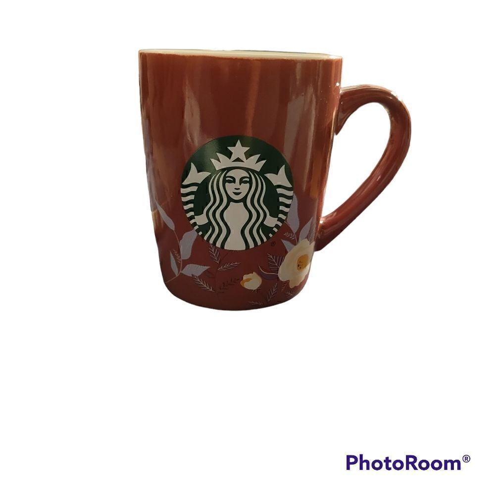 Starbucks pink floral Coffee cup 2020.  ^